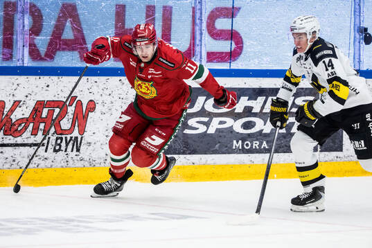 Moras Gustav Salmi-Lilja och Västerås Max Karlsson