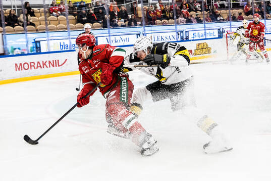 Moras Travis Treloar och Västerås Jimmie Jansson och