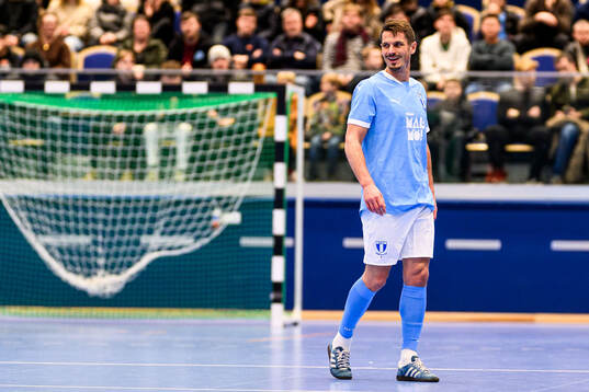 MFF Stjärnors Markus Rosenberg i Stjärncupenmatchen