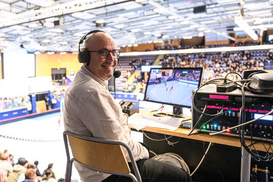 Kommentator Björn Nilsson i Stjärncupenmatchen