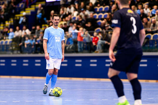 MFF Stjärnors Markus Rosenberg i Stjärncupenmatchen