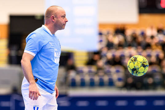 MFF Stjärnors Anders Andersson i Stjärncupenmatchen
