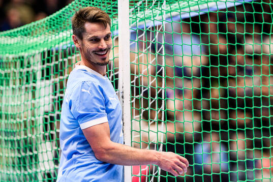 MFF Stjärnors Markus Rosenberg i Stjärncupenmatchen