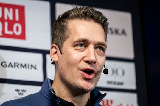 Sam Hallam, head coach of Swedish men's national ice hockey