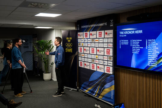 Sam Hallam, head coach of Swedish men's national ice hockey