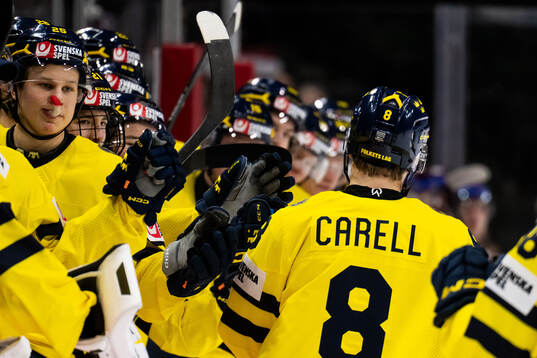 Felix Carell of Sweden celebrates