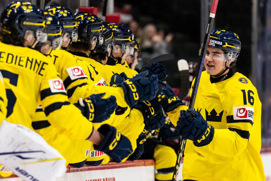 Anton Frondell of Sweden celebrates