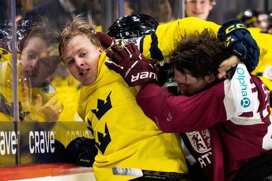 Felix Öhrqvist of Sweden and Markuss Sieradzkis of Latvia