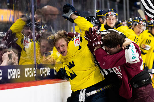 Felix Öhrqvist of Sweden and Markuss Sieradzkis of Latvia