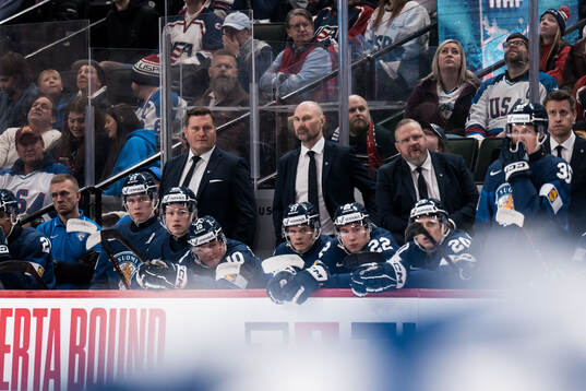 Head coach Lauri Mikkola of Finland