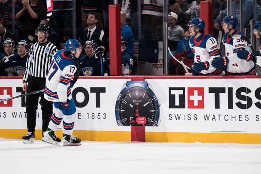 Ryker Lee of USA celebrates