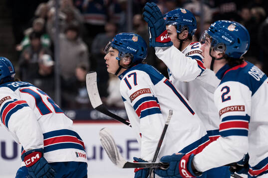 Ryker Lee of USA celebrates