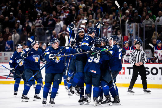 Bläddra bland fler bilder av 2026 IIHF World Junior Championship, day 8, quarterfinal, USA - Finland