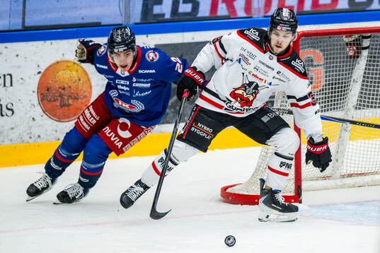 Oskarshamns Axel Björnkvist och Nybros Linus Lindgren
