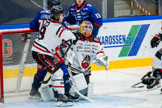 Nybros målvakt Hugo Hävelid