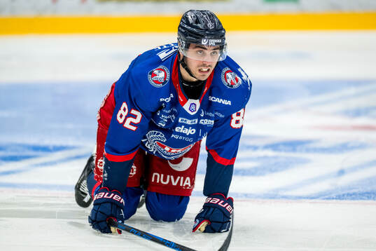 Oskarshamns Marc Olivier Duquette har ont