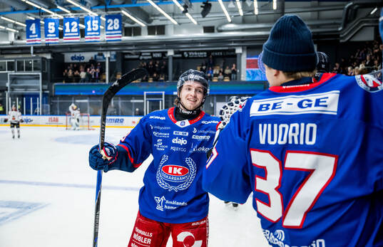 Oskarshamns Joel Svensson jublar