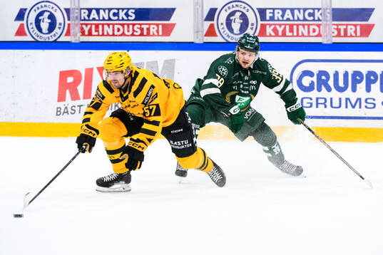 Skellefteås Emil Djuse och Färjestads Luke Philp