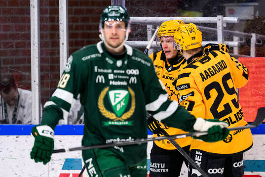 Skellefteås Rickard Hugg jublar
