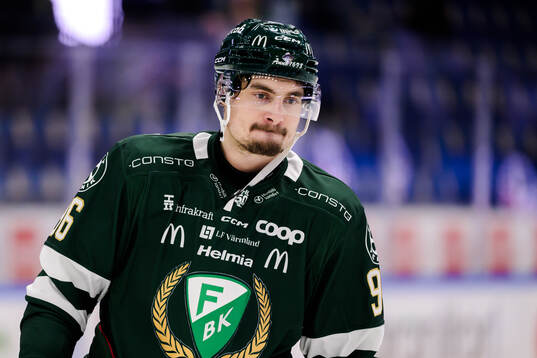 Färjestads David Tomasek deppar