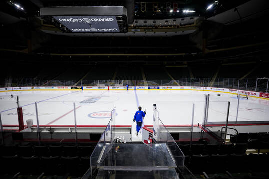 Victor Johansson of Sweden at a practice session