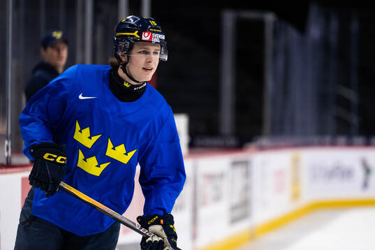 Ivar Stenberg of Sweden at a practice session