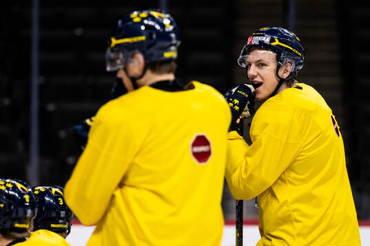 Jack Berglund of Sweden at a practice session
