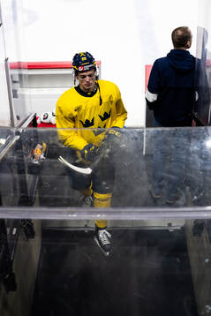 Loke Krantz of Sweden at a practice session