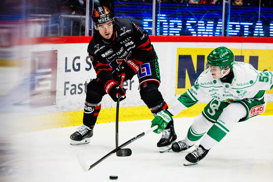 Örebros Luke Martin och Rögles Felix Nilsson