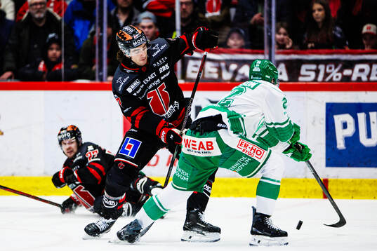 Örebros Luke Martin och Rögles Fredrik Olofsson