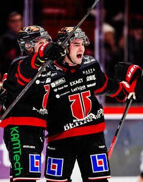 Örebros Luke Martin jublar
