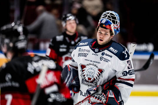 Linköpings målvakt Jesper Myrenberg