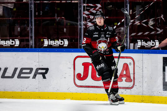 Malmö Redhawks Janne Kuokkanen jublar