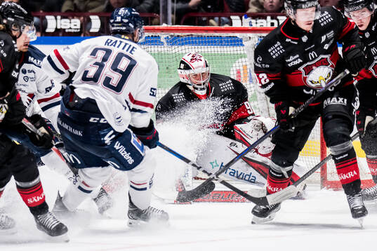 Malmö Redhawks målvakt Marek Langhamer