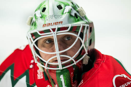 Frölundas målvakt Lars Johansson