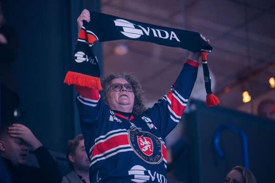 En Växjö supporter