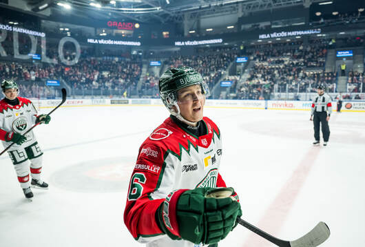 Frölundas Filip Hasa jublar