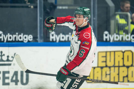 Frölundas Filip Hasa jublar