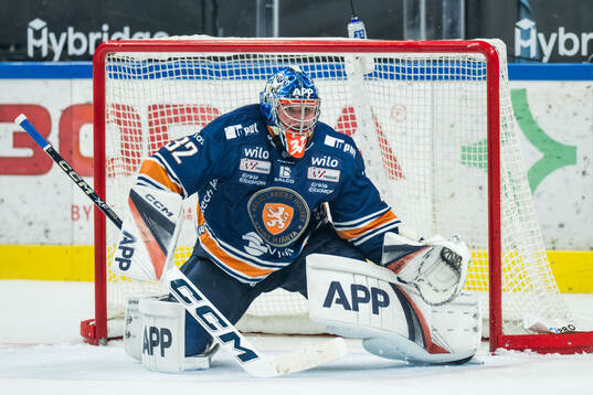 Växjös målvakt Ludvig Persson