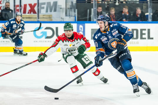 Frölundas Isac Born och Växjös Brogan Rafferty