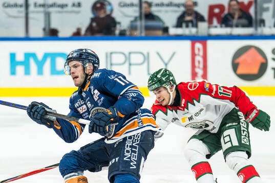 Växjös Brogan Rafferty och Frölundas Isac Born