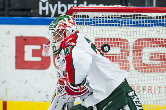 Frölundas målvakt Tobias Normann