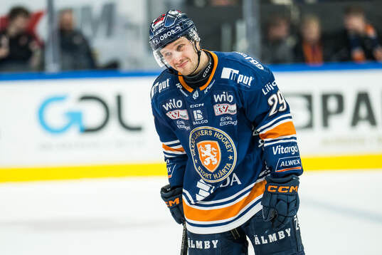 Växjös Sebastian Strandberg deppar