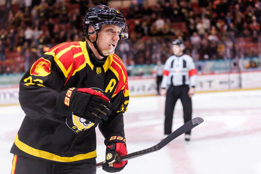 Brynäs Jakob Silfverberg jublar