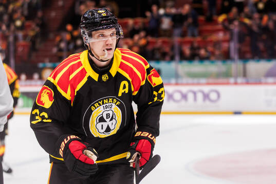 Brynäs Jakob Silfverberg jublar