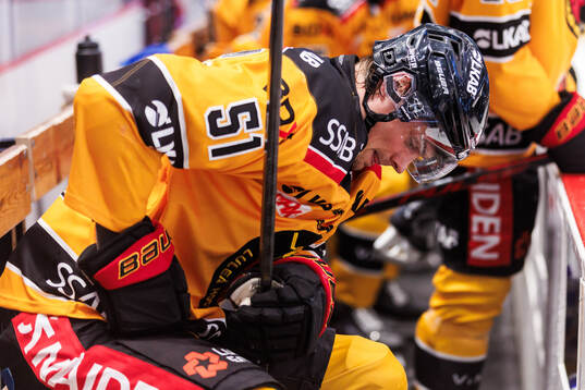 Luleås Markus Nurmi har ont