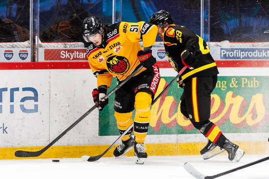 Luleås Markus Nurmi och Brynäs Johannes Kinnvall