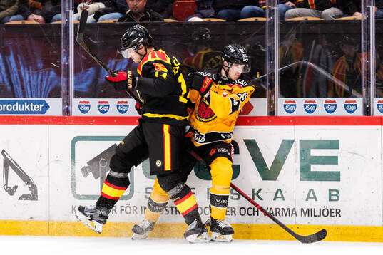 Brynäs Robert Hägg och Luleås Filip Eriksson