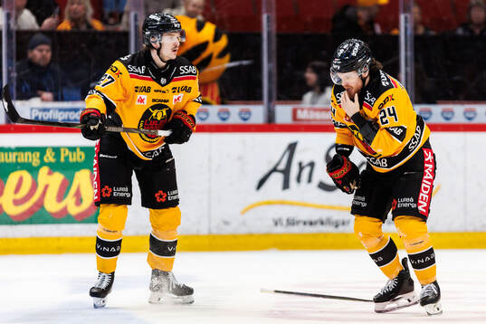 Luleås Brendan Shinnimin har ont