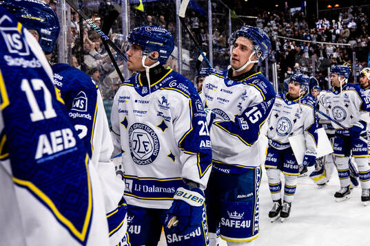 Leksands Max Veronneau  jublar